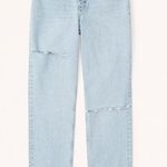 Abercrombie & Fitch Abercrombie Curve Love Ultra High Rise 90s Straight Jeans Photo 0