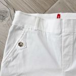 Spanx  Stretch Twill Cropped Wide Leg Pant Bright White 20312Q Size Medium Petite Photo 10