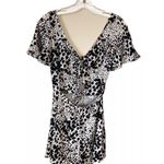 ZARA Trafaluc Collection White Black Romper Photo 1