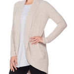 Barefoot Dreams Bamboo Chic Lite Circle Cardigan Warm Fuzy Cozy Soft Loungewear Photo 0