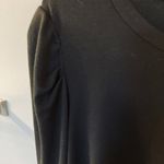 Cest La Vie Black Long Sleeve Women's Top Large Photo 5