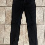 ZARA  Womens Jeans Size 4 Black Denim Skinny Cotton Stretch mid‎ / Photo 7