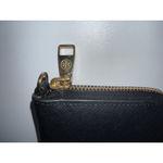 Tory Burch  Black Emerson Zip Passport Continental Wallet K Photo 5