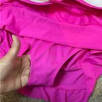 Beach Betty Pink Swimdress L Twist Front Ruched Ruffle Hem One Piece Resort Size L Photo 6