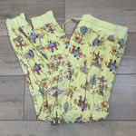 Women’s Little Sleepies Winnie The Pooh Pajama Pants Size Large Yellow Photo 0