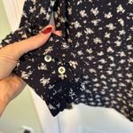 Sézane Sezane X SEA NY Chloe shirt in small navy floral print Photo 8