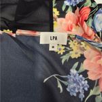 LPA  Button Up Midi Dress in Midnight Roses  Medium Photo 7