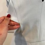 French Connection Baby blue mini dress with ruffle sleeves and v-neck. size 6 Photo 4