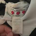 Trixxi Black & White Collared Sleeveless Blouse Size XS Photo 4