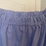 Blue Ruffle Midi Dress Gray Photo 3