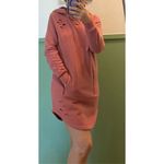 NWT JOLIE & JOY Long Destroyed Hoodie or Mini dress S Pink Photo 9