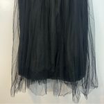 Rodarte Lace/Chiffon Tulle Black Mini Dress / Bows Size Small Photo 7