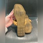 Tan Nude Braided Tan Women's Sandals Size 8 Photo 4