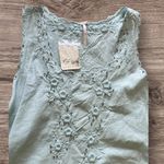 Free People #61 NWT Sunset Treasure Tunic in Icy Lake Photo 6