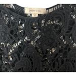 Paper + Tee  Floral Crochet Fringe Tank Top Photo 3