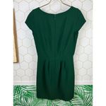 Madewell  Cap Sleeve Green Mini Dress - Size - 0 Photo 1