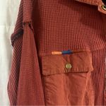 Sundance  Waffle Knit Prudence Shirt Jacket Shacket Oversized Boho Photo 3