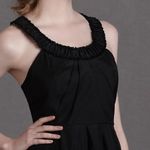 BHLDN x Quillaree Gens Du Monde Dress 100% Silk Black Size 4 Photo 6