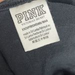 PINK - Victoria's Secret Victoria's Secret Pink Women's XS T-Shirt Black Neck Lacing Dog Logo Love Pink‎ Photo 5