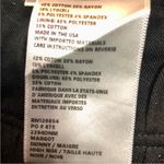 L'Agence L’AGENCE Margot Black Denim Silver Side Stripes Moto Denim Ankle Crop size 31 Photo 7