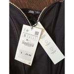 ZARA  Corset with Crystals Black Size Small NWT! Photo 2
