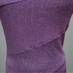 Princess Polly  Sparkle Shimmer Glitter Bodycon Party Dress Crisscross 4 Purple Photo 2