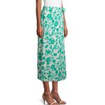 Time & Tru side tie floral skirt Photo 1