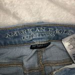 American Eagle  Light Denim Distressed Jegging Jean Photo 6