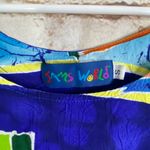 Jams World  Hattie Mini Ruffle Fish Print Dress Size Small Photo 4