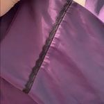 Apt. 9  EUC purple tie around robe with lace detail Photo 2