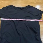 New Look  maternity black short sleeve shirt size 10. Photo 4