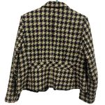 Style & Co Style Co Tan Black Houndstooth 3 Button Blazer Jacket Coat Faux Pocket Womens 10 Photo 5