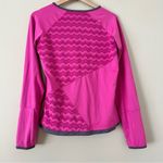 BOLLÉ DRY FIT TENNIS SHIRT Long Sleeve Pink Small Thumbholes Active Golf Photo 1