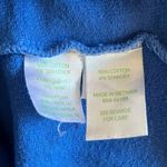 Lilly Pulitzer Popover Solid Blue Half Zip Sweatshirt w/Kangaroo Pocket Sz S EUC Photo 8