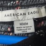 American Eagle Women's  Outfitters Black Ditzy Floral Long Sleeve Mini Dress M Photo 6