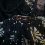 PINK - Victoria's Secret Pink by Victoria’s Secret XS black and daisy strappy bralette crisscross polka Photo 2