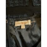 Tory Burch Sleeveless Tweed mohair Sheath Dress Black Boat Neck Professional Photo 9