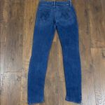 MOTHER The Looker Dolphin Dreams Skinny Jeans Blue Size 25 Photo 8