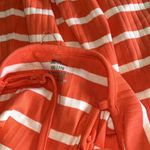 Aerie NWOT  Ribbed Striped Button Front Midi Dress XXL Photo 5