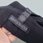 Eileen Fisher  Black Stretch Tencel Fleece Pant Photo 6