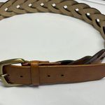 Steve Madden Women’s Braided Two-Tone Brown Belt- Large Photo 6