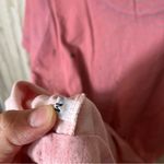 Affliction Y2K Pink White Rhinestone Grunge Painted Thrashed Womens Medium Photo 6