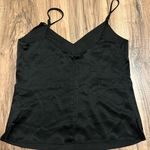 L'Agence  Black Satin Camisole Top Photo 1