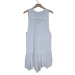 Free People  Womens M Paris Mini Dress Tunic in Ivory White Photo 2