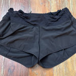 Lululemon Athletic Shorts Size 10 Black Women’s Athlesiure Sport Running Photo 0
