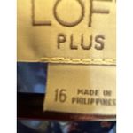 Loft  Long‎ Sleeve Floral Tiered Maxi Dress Size 16 Belted Photo 8