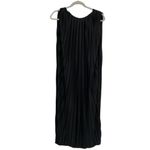 ZARA Pleated Open Back Black Midi Dress
Size Small) Photo 2