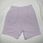 H&M Cotton Blend Sweat Shorts in Light Purple Photo 1