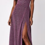 Lulus LULU’S Truly Amazing Magenta Multi Glitter Sleeveless Maxi Dress Photo 0