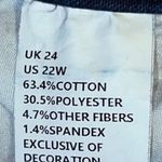 MsShe Plus Size European Brand Ms She Stretch Denim Jeans Size US 22 #70 Photo 1